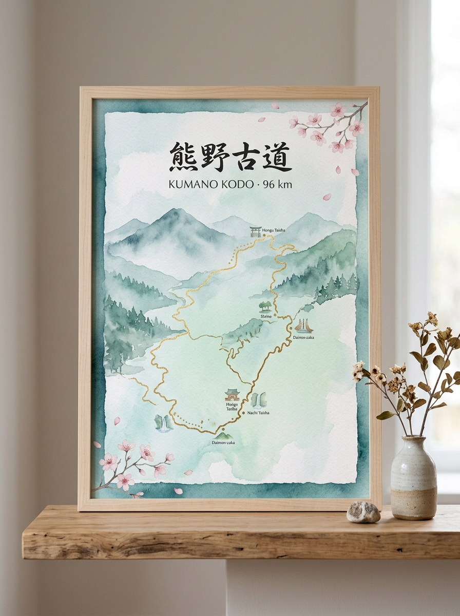 水彩日式风格