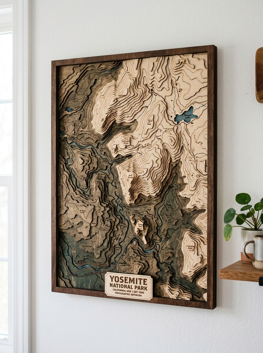 Yosemite 分层地图