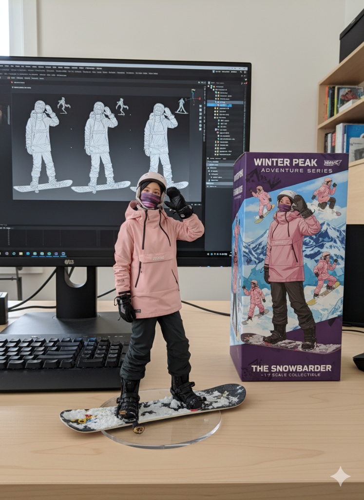 3D Snowboarder